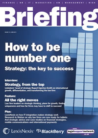 Briefing on strategy cover