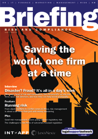 Briefing on risk and compliance 2010